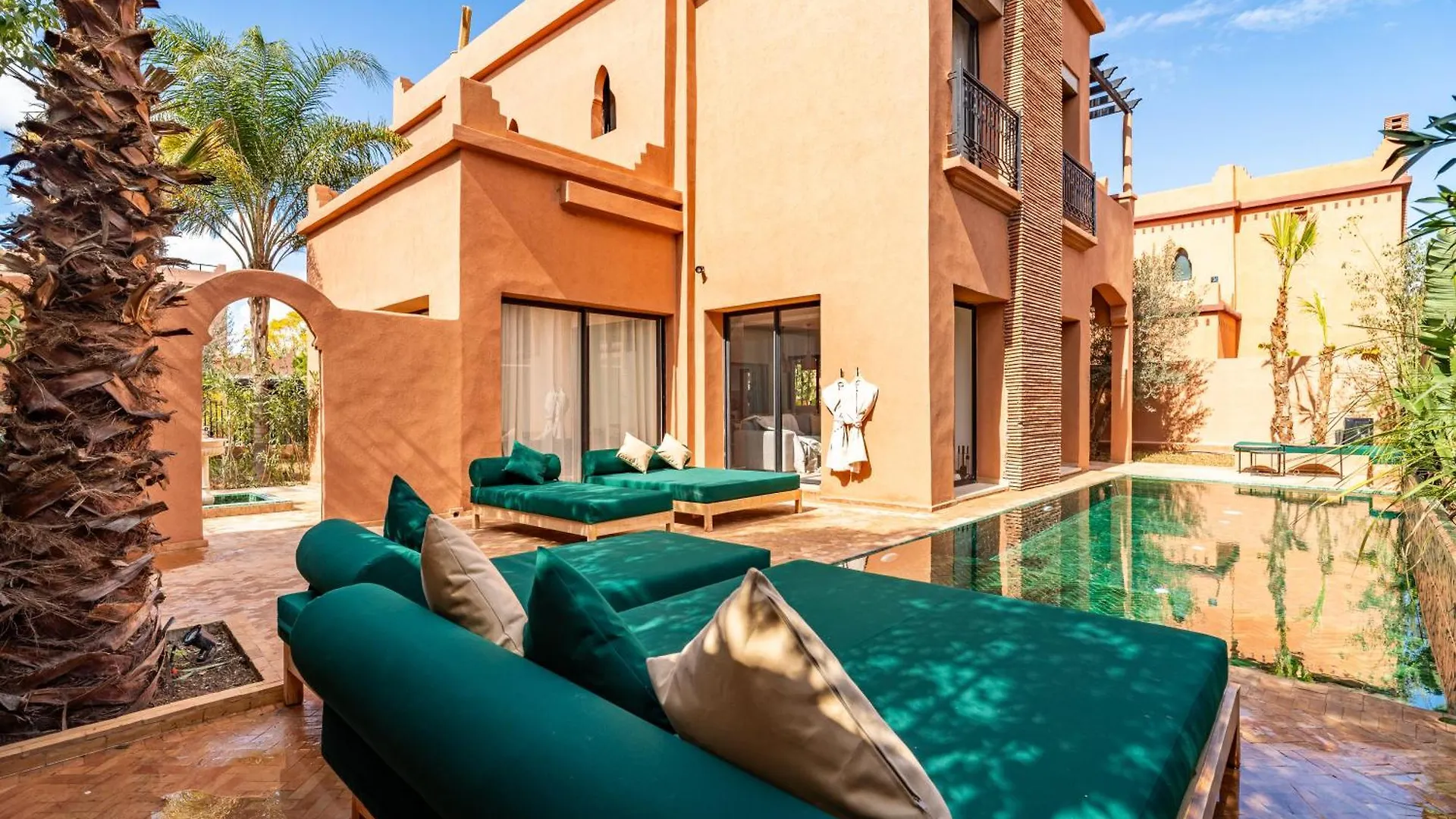Palais Mamina 380M2 Au Coeur De La Palmeraie De Marrackech Marrakesh 0*,