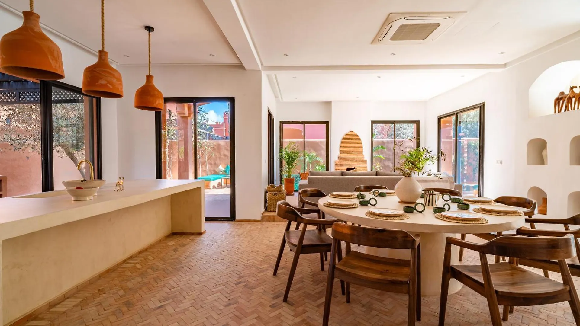 Villa Palais Mamina 380M2 Au Coeur De La Palmeraie De Marrackech Marrakesh Morocco