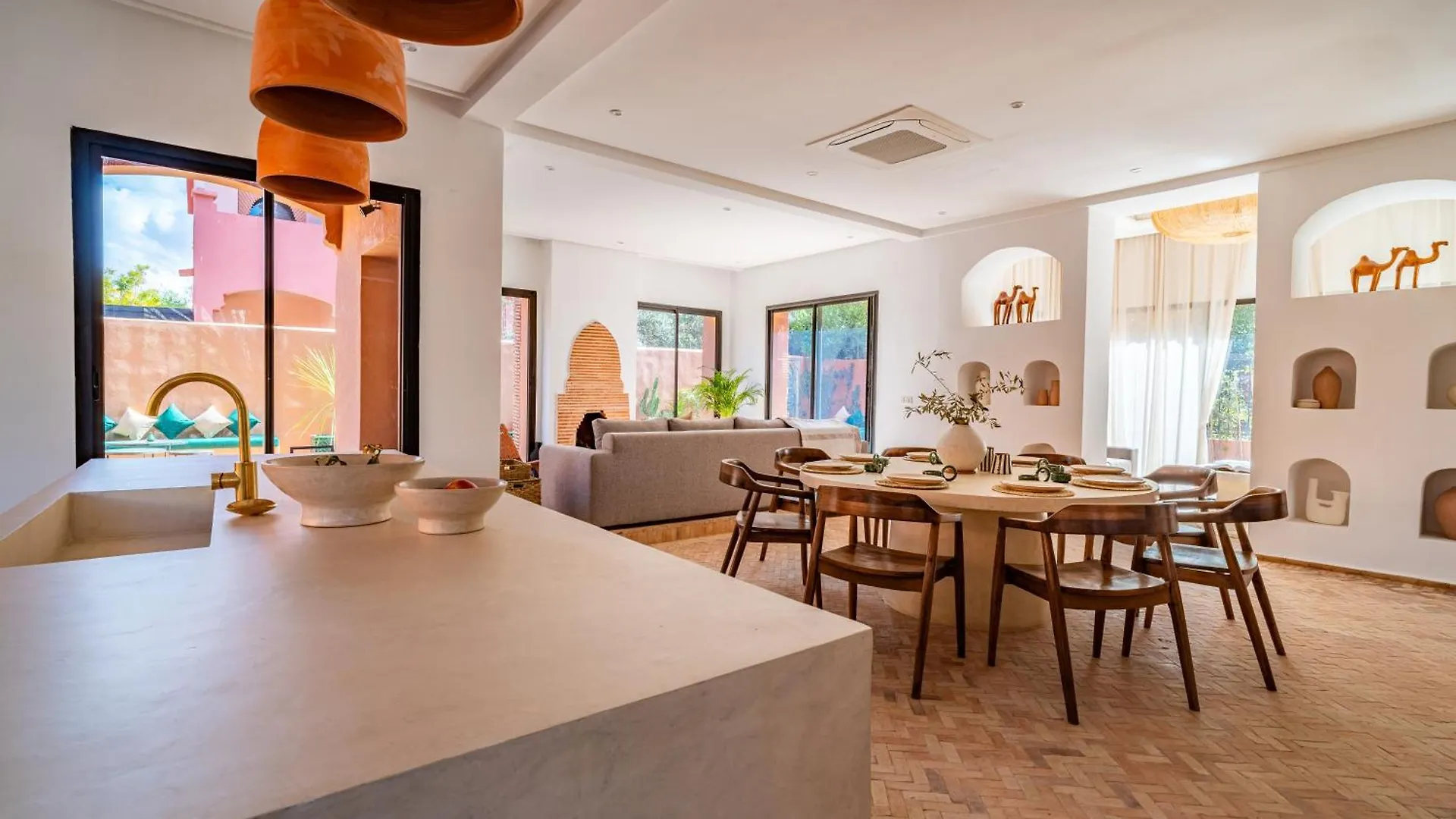 Palais Mamina 380M2 Au Coeur De La Palmeraie De Marrackech Marrakesh 0*,