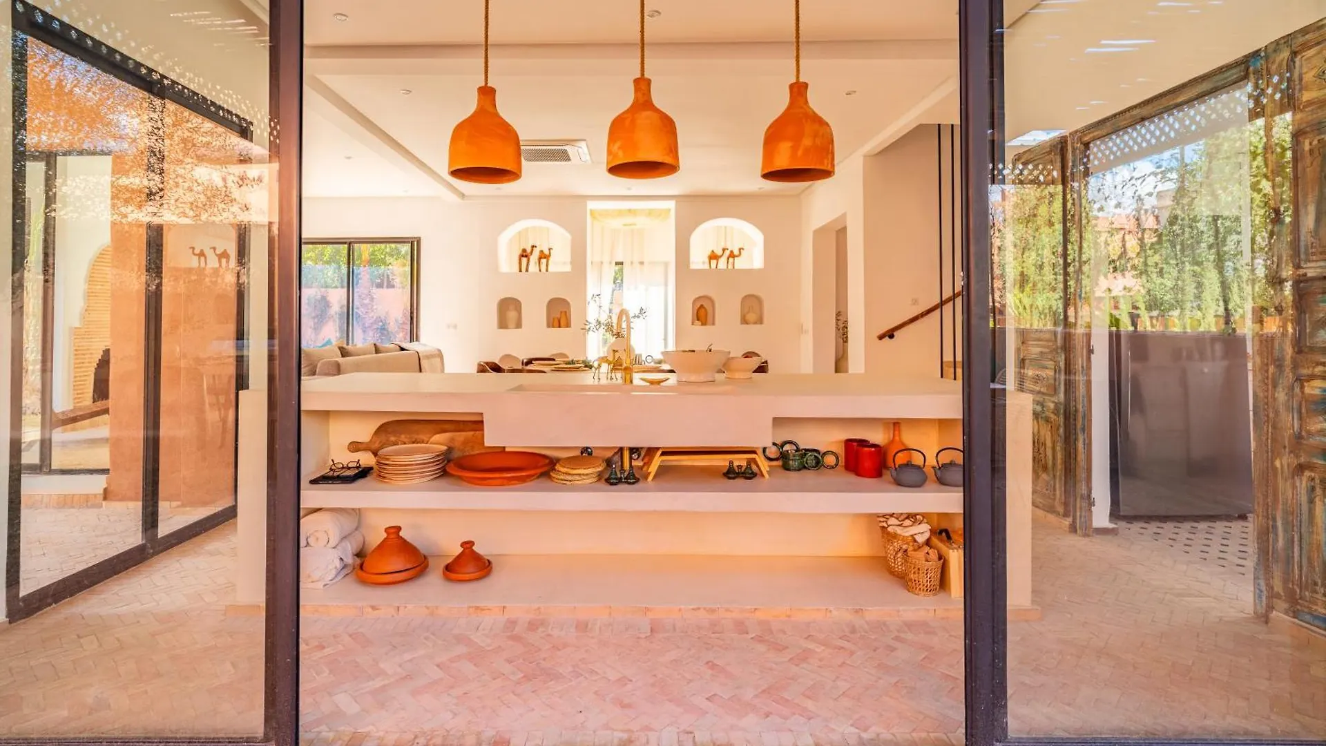 Villa Palais Mamina 380M2 Au Coeur De La Palmeraie De Marrackech Marrakesh