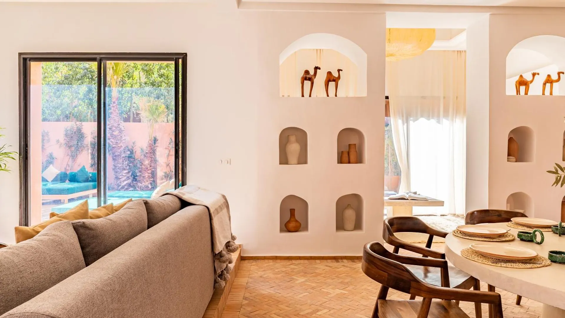 Palais Mamina 380M2 Au Coeur De La Palmeraie De Marrackech Marrakesh Morocco